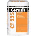 фото Шпаклёвка цементная Ceresit CT 225 фасадная финишная 25 кг серый