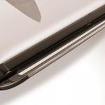 фото Slitkoff Пороги алюминиевые Luxe Black 1700 черные Ваз 21213 (NIVA) 5-дверная