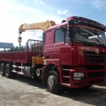 фото Бортовой грузовик Shaanxi 6x4 340 л.с. с КМУ XCMG 5 т
