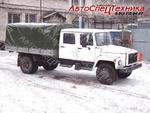 фото Бортовой автомобиль ГАЗ-3309 (двухрядная кабина)