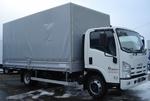 фото Isuzu NPR75 LK 5 т борт сталь + тент 29м3 5.2х2.55 2012гв Новый