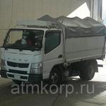 фото Грузовик бортовой тентованный MITSUBISHI CANTER кузов FBA20 гв 2011 багажник грузопод 2 тн