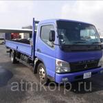 фото Грузовик бортовой MITSUBISHI CANTER кузов FE82D год выпуска 2009 грузоподъемность 3 тонны пробег 162 тыс км