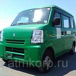 фото Грузопассажирский микроавтобус SUZUKI EVERY минивэн кузов DA64V гв 2012 пробег 93 тыс км цвет зеленый
