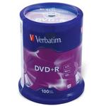 фото Диски DVD+R (плюс) VERBATIM 4,7 Gb 16x