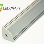 фото Профиль угловой Ledcraft LC-P3-1AL 1м серебро