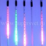 фото Светодиодные гирлянды "Тающие сосульки" LED-SF-24V-0.5M-5 с SMD-диодами (RGB)