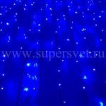 фото Светодиодные флэш-занавеси "Плей-лайт" LED-PLS-F-1920-240V (синий)
