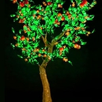 фото Светодиодное дерево Гранат GRAN-210x180-720LED