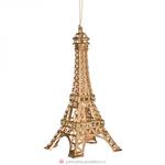 фото Декоративное изделие эйфелева башня золото с глиттером 14х6 см