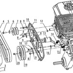 фото HUSQVARNA BOLT 0 16X32 культиватора Husqvarna TF 338 (03-2015 г.в.) (рис.5)