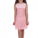 фото Платье детское Рюша розовое
