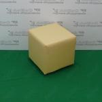 Фото №2 Банкетка (пуфик), мягкий, куб, BN-007 Цвет: кремовый.