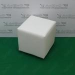 Фото №2 Банкетка (пуфик), мягкий, куб, BN-007 Цвет: белый.