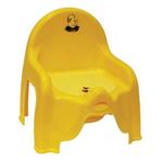 фото Горшок-стульчик детский IDEA, пластиковый, 30х26х35 см, желтый