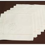 фото Комплект салфеток из 6 шт. 40*40 см. 100% хлопок. ручная вышивка. вьетнам Gree Textile (859-001)
