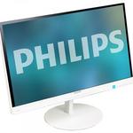фото Монитор 21.5" Philips 224E5QSW/01(00) gl.WHITE AH-IPS