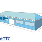 фото Большой тентовый павильон 75 м2
