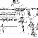 фото Интерскол Датчик перфоратора П-40/1100Э (рис. 71)