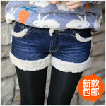 фото Джинсовые короткие шорты корейской версии 2012 года