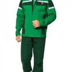 фото Куртка ТЕХНОЛОГ зеленый с темно-зеленым