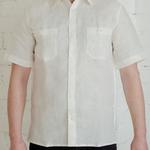 фото Рубашка льняная мужская - Лето | белая