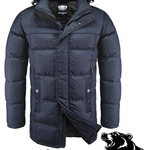 фото NEW! Куртка зимняя мужская Braggart Dress Code 4784 (темно-синяя)