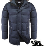 фото NEW! Куртка зимняя мужская Braggart Dress Code 3184 (темно-синяя)