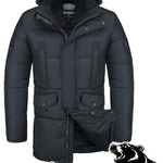 фото NEW! Куртка зимняя мужская Braggart Dress Code 1708 (графит)