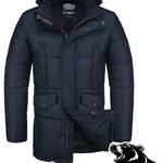 фото NEW! Куртка зимняя мужская Braggart Dress Code 1708 (темно-синий)