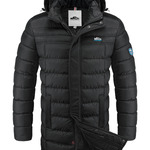 фото Куртка зимняя MOC 0051A черный-электрик 48(S)