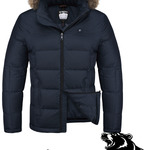 фото NEW! Куртка зимняя мужская Braggart Aggressive 1233 (темно-синий)