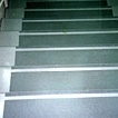 фото Защита и ремонт лестничных ступеней. Наливной пол.