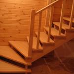 фото Изготовление деревянных лестниц