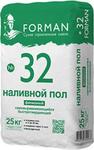 фото Наливной пол гипсовый Forman 32 для финишного выравнивания 25кг