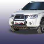 фото Slitkoff Кенгурятник d57 высокий с защитой картера Suzuki Grand Vitara 2008 3 двери