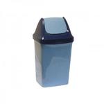 фото Контейнер для мусора СВИНГ 9л (голубой мрамор) (М2461) (IDEA)