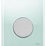фото Кнопка смыва TECE Loop Urinal 9242652 зеленое стекло