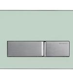 фото GEBERIT Sigma 50 115.788.SE.1 Накладная панель для унитаза (зеленое стекло)