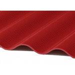 фото Лист асбоцементный (шифер) волновой красный 1750*1130*5,2 мм