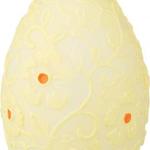 фото Свеча яйцо желтая высота 11 см,