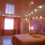 фото LuxeDesign натяжные потолки в Спальне