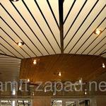 фото Алюминиевый реечный потолок АЛМАТЫ