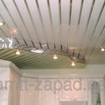 фото Алюминиевый реечный потолок Сарны