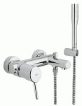 фото Grohe Concetto New 32212001 Смеситель для ванны с душевым гарнитуром