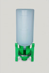 фото Поилка чашечная с бутылкой 2л на клетку для грызущих