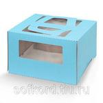 фото Коробка для торта 1 кг с окном