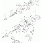 фото Makita Наружный фланец 36 алмазная пила Makita MT413 рис.( 39)