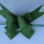 фото Бант-бабочка РР с глиттером 30 мм Классика зеленый