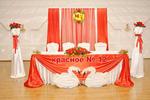 фото Свадебная арка оформление зала украшение свадебного стола молодоженов в краснодаре